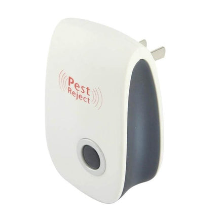 Ultrasonic Electronic Cockroach Mosquito Pest Reject Repeller US Plug compact white US-plug ultrasonic pest repeller for homes up to 50–80 m²