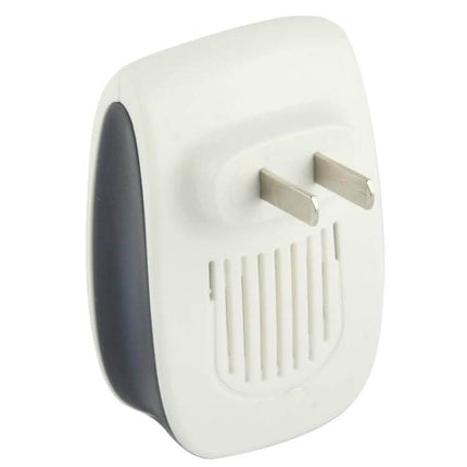 Ultrasonic Electronic Cockroach Mosquito Pest Reject Repeller US Plug white US-plug ultrasonic pest repeller for home, compact non-toxic design