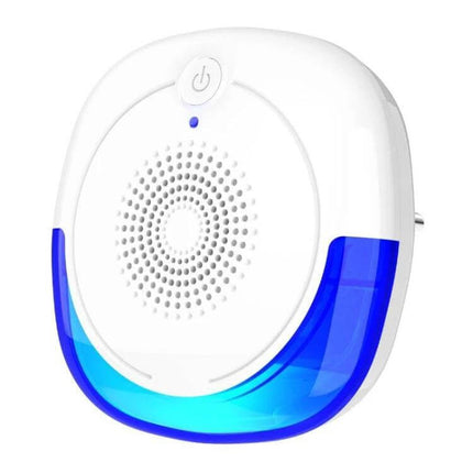 Ultrasonic Insect Repellent Mosquito Killer US Plug white compact ultrasonic device for homes and small offices, energy-saving, chemical-free deterrent