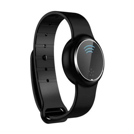 Ultrasonic Mosquito Repellent Bracelet Black Everyday Use - compact black wearable bracelet for outdoor mosquito deterrent