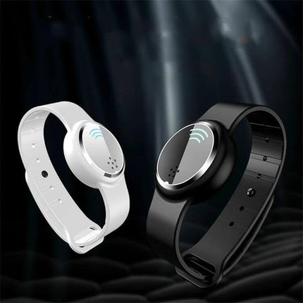 Ultrasonic Mosquito Repellent Bracelet Black Everyday Use - compact lightweight black wearable repellent bracelet for travel and outdoor use
