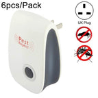 6pcs/Pack Ultrasonic Repeller UK Plug / NFR9965B