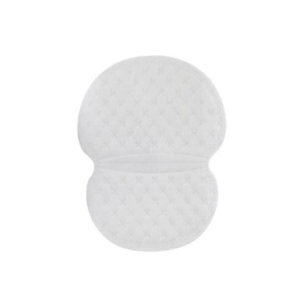 Underarm Sweat Absorbing Stickers Invisible For All Day Comfort - white quilted disposable underarm sweat pad with three-layer absorbent design