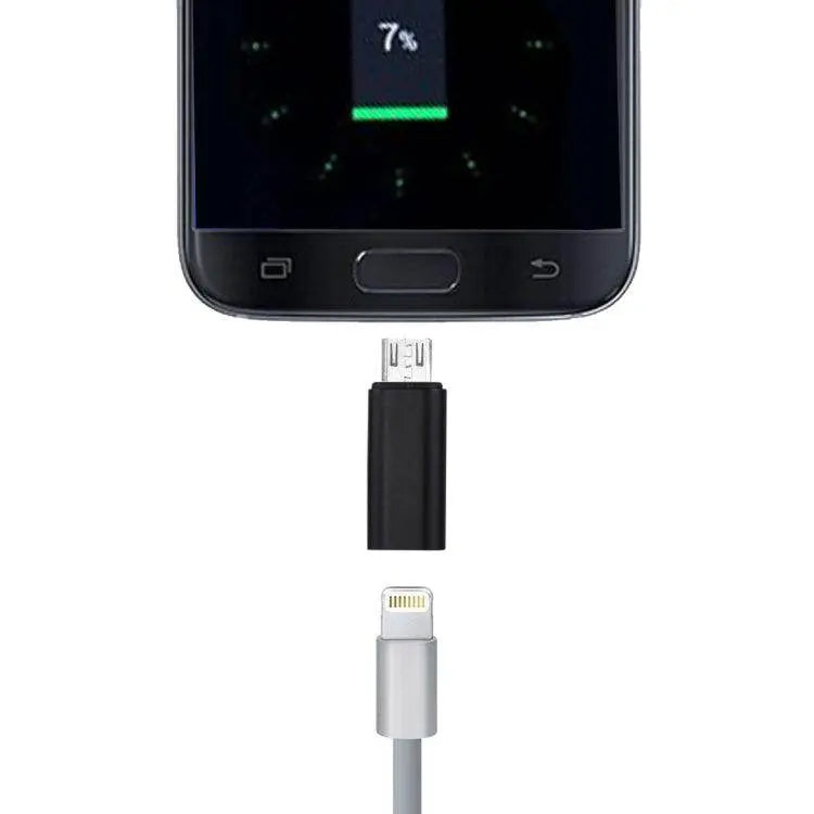 Universal 8-Pin to Micro USB Adapter for Smartphones Now