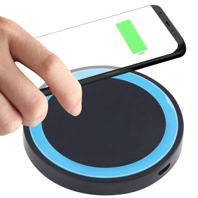 Universal QI Standard Round Wireless Charging Pad Variants