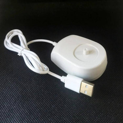 USB Charger For Philips Toothbrush Replacement Dock white USB-powered replacement charging dock compatible with HX2431 HX2421 HX2021 HX2023