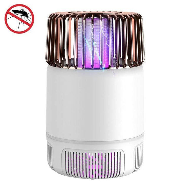 USB Photocatalyst Mosquito Killer Two-In-One For Indoor Use compact USB-powered unit with photocatalyst light and quiet mosquito trap