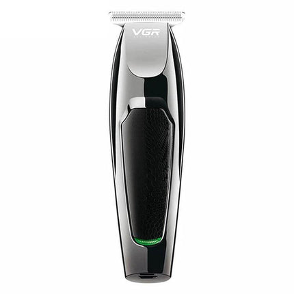 VGR Hair Clipper With 5 Guide Combs For Home Grooming - compact USB rechargeable trimmer with washable cutter head, lightweight travel-friendly design
