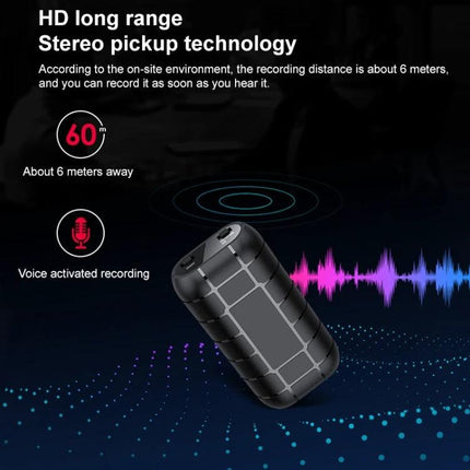 Compact Clip-On Voice Recorder for Daily Note-Taking and Meetings shown with HD long-range stereo pickup and voice-activated recording features