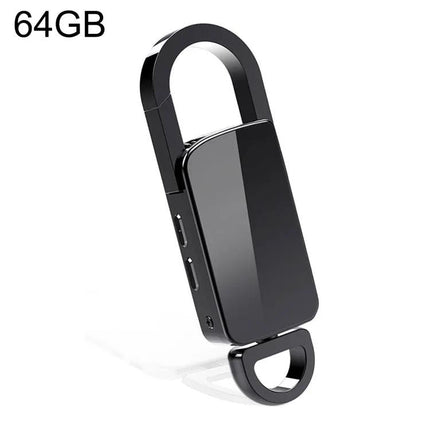 S20 64GB Portable Voice Recorder Keychain Noise Reduction