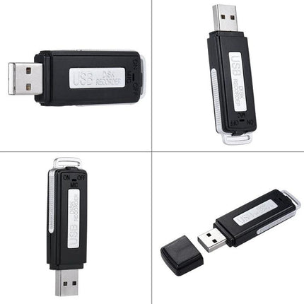SK868 Voice Recorder for Capturing Daily Meetings and Notes - compact USB flash-style recorder for meeting audio, pocketable with time-sync search
