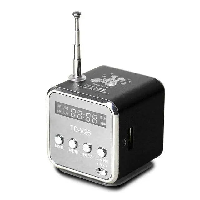 Versatile Mini FM Speakers with USB & TF Card Support