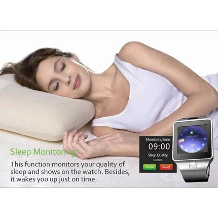 Smart Watch for Tracking Daily Activities and Staying Connected — sleep monitoring feature shows sleep quality and wake-up alerts