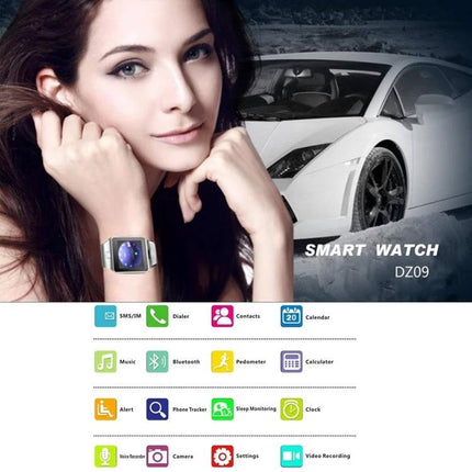 Smart Watch for Tracking Daily Activities and Staying Connected - sleek wearable showing activity tracking, calls and sleep monitoring on wrist