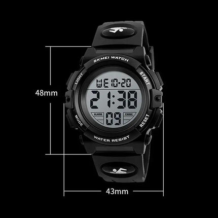 SKMEI Multifunctional Outdoor Sports Wrist Watch for Daily Wear, Size S