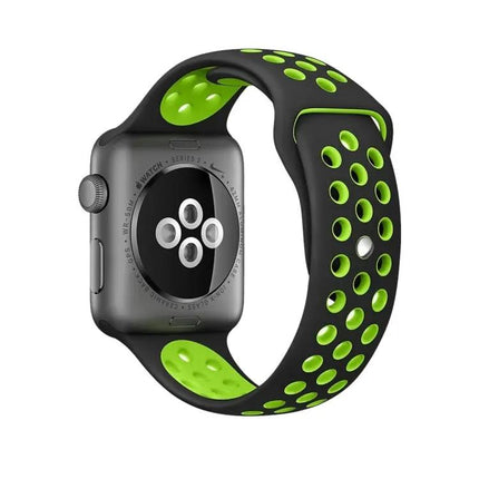 Silicone Sport Band Compatible Apple Watch 38-42mm Gray