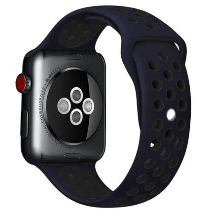 Silicone Sport Band Compatible Apple Watch 38-42mm Gray