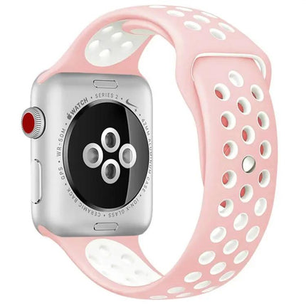 Silicone Sport Band Compatible Apple Watch 38-42mm Gray