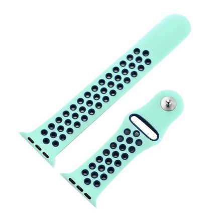 Silicone Sport Band Compatible Apple Watch 38-42mm Gray