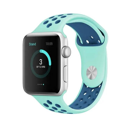 Silicone Sport Band Compatible Apple Watch 38-42mm Gray