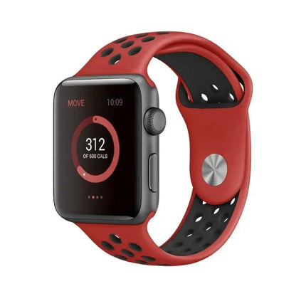 Silicone Sport Band Compatible Apple Watch 38-42mm Gray
