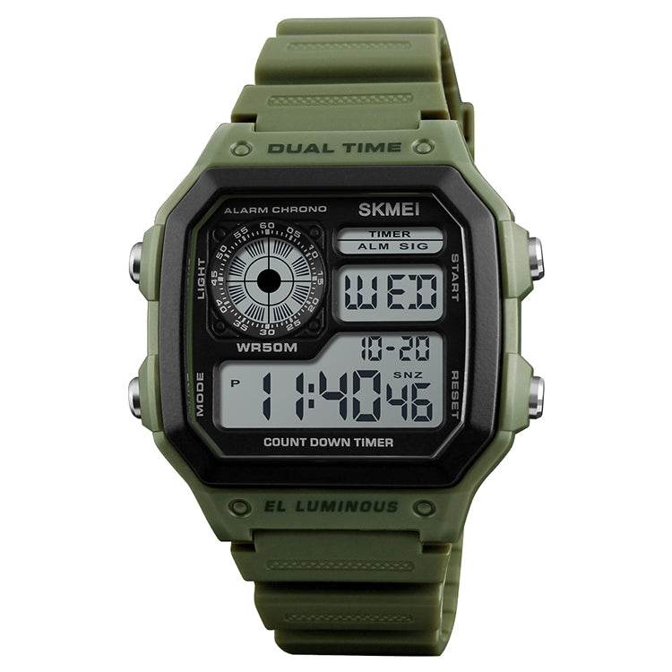 SKMEI 1299 Multifunctional Outdoor Sports Waterproof Watch