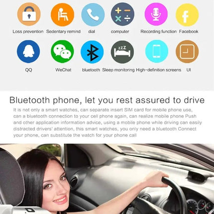 Daily Fitness Tracker Watch for Everyday Activity Monitoring