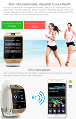 Q18S 1.54" Bluetooth Smartwatch with Pedometer, Sleep Tracking, and Remote Camera Functionality