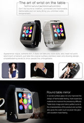 Q18S 1.54" Bluetooth Smartwatch with Pedometer, Sleep Tracking, and Remote Camera Functionality