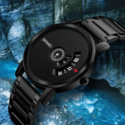SKMEI Waterproof Fashion Stainless Steel Wrist Watch | Syndmart