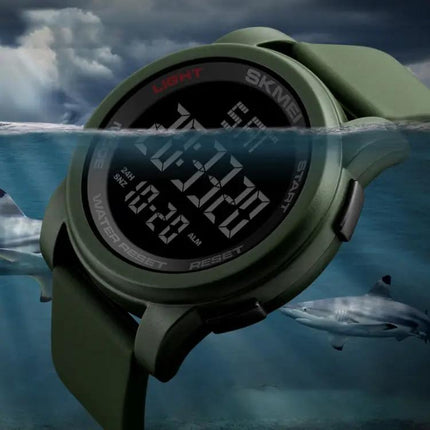 SKMEI Men's Outdoor Waterproof Digital Sports Watch | Syndmart
