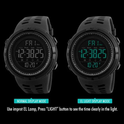 SKMEI Fashionable Men's Outdoor Waterproof Sports Watch