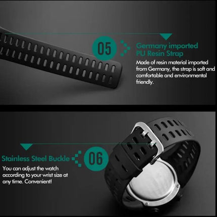 SKMEI Fashionable Men's Outdoor Waterproof Sports Watch