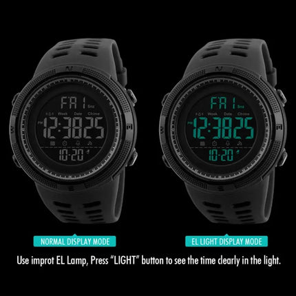 SKMEI Fashionable Men's Outdoor Waterproof Sports Watch