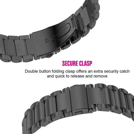 Stainless Steel Watch Band 22mm For Samsung Gear S3