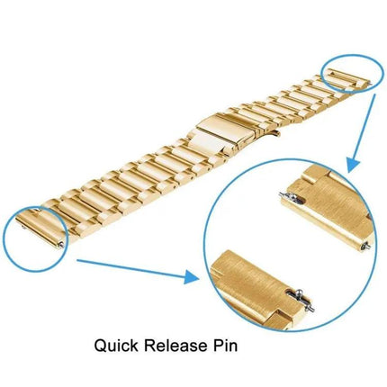 Stainless Steel Watch Band 22mm For Samsung Gear S3