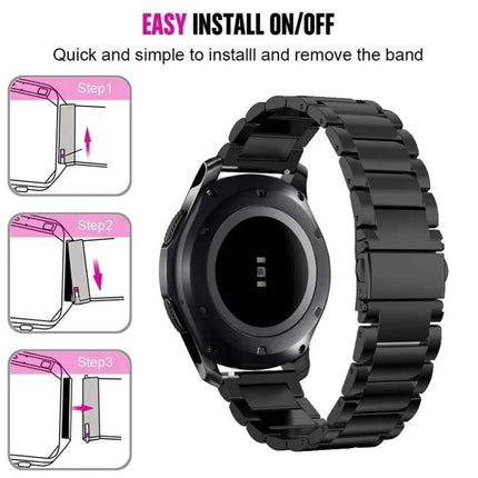 Stainless Steel Watch Band 22mm For Samsung Gear S3
