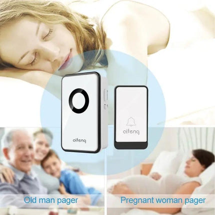 AITENG Self-Powered Wireless Doorbell for EU Homes