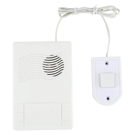 Teng Le Colorful Wired Door Chime for Home and Office Use - white wired music bell door chime unit with push button