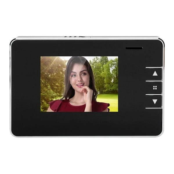 2.8-Inch Digital Peephole Door Viewer for Everyday Security showing visitor on 2.8-inch HD TFT display