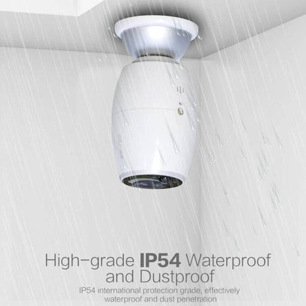 Wireless Smart Home Door Viewer Camera with Night Vision — IP54 waterproof outdoor door camera showing night vision and remote monitoring