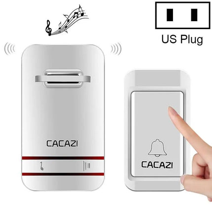 CACAZI Self-Powered Wireless Doorbell for Home Notifications