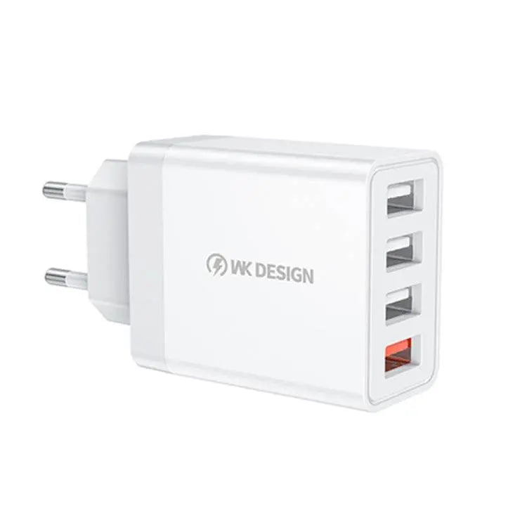 WK WP-U125 Youpin Series 18W QC3.0 4 USB Fast Charger EU Plug