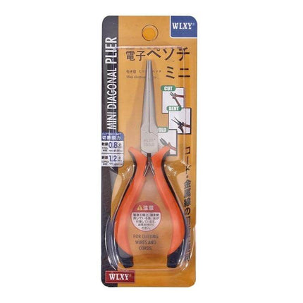 WLXY 4.5-Inch Needle-Nose Pliers For Electronics Repair - compact 4.5-inch needle-nose pliers in blister pack for precise electronics work