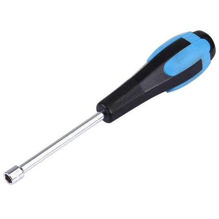 WLXY Precision 6mm Socket Head Screwdriver For DIY And Home Repairs - compact 6mm socket driver with blue black ergonomic handle and CR-V steel shaft