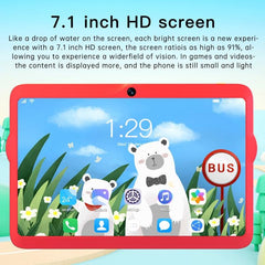 Q8C2 Kids Learning Tablet, 7-Inch, 2GB RAM, 16GB Storage, Android 5.1 Octa-Core, WiFi, Bluetooth, TF Card Support