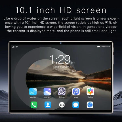 Portable Android Tablet with 10.1-Inch Screen for Daily Tasks