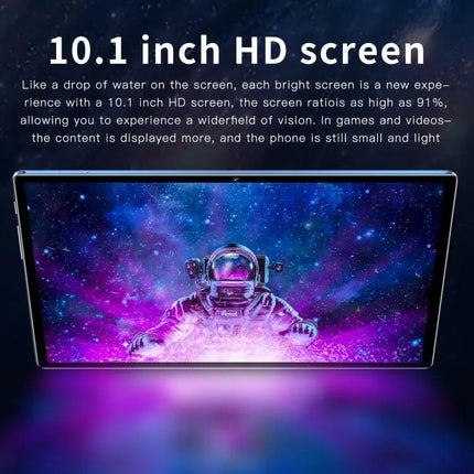 Android Tablet with 10.1 Inch Screen and Dual SIM Support