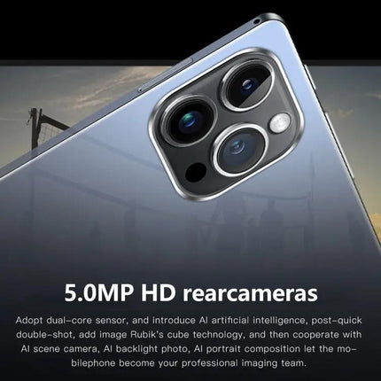 Android Tablet with 10.1 Inch Screen and Dual SIM Support