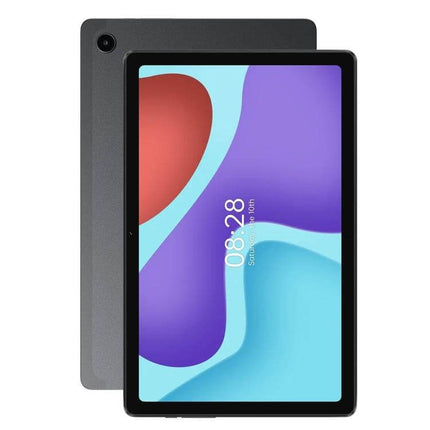 iPlay 50 10.4-Inch Android Tablet for Everyday Entertainment showing front display and rear in gray with crisp screen for streaming and browsing